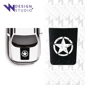 Kits de pegatinas protector de capo con estrella