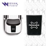 Kits de pegatinas protector de capo con logo renegade