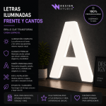 Letras Caja de luz